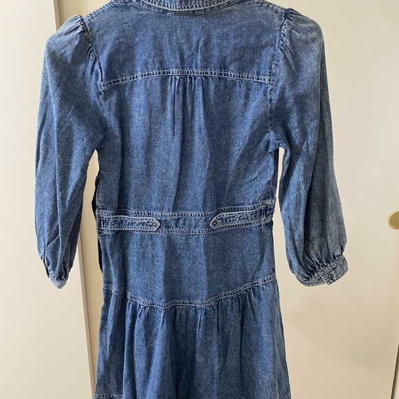 Anthropologie Indigo Long Sleeve Dress - Picture 5 of 5